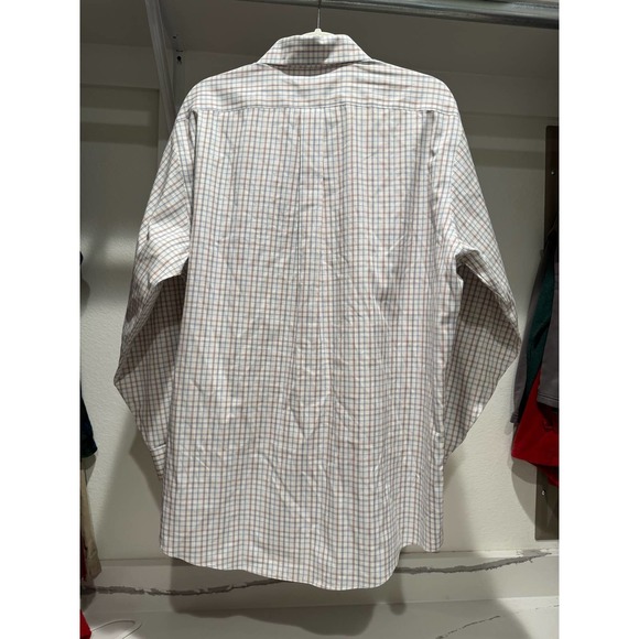 Brooks Brothers Classic Original Polo Shirt Button Down Plaid Size 16.5‎ 33 - Picture 5 of 8